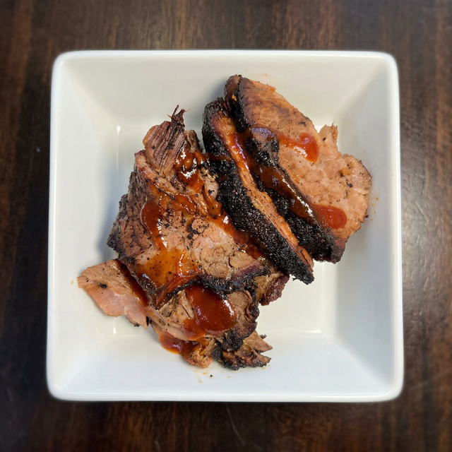 1/2 lb. Brisket a la carte.